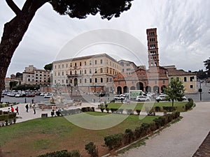 Roma - Scorcio di Piazza Bocca della Verit